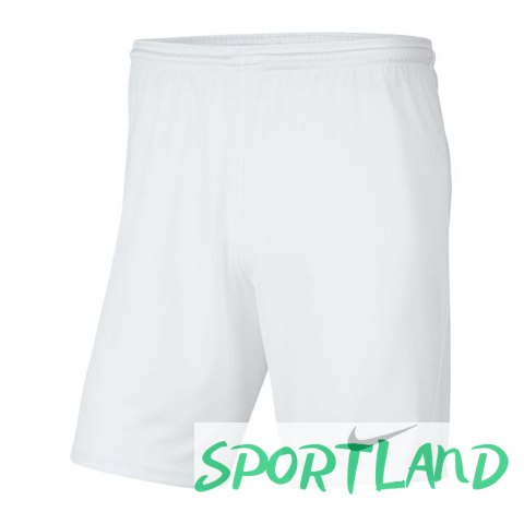 Spodenki Nike Park III Knit Jr BV6865-100 122 cm