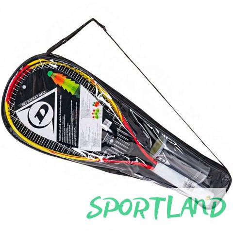 Zestaw do Speedmintona Racketball Set Dunlop 762091 N/A Zestaw do Speedmintona Racketball Set Dunlop 762091 N/A