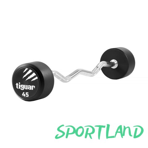 Barbell łamany tiguar PU 45 kg TI-WLBPU045 N/A Barbell łamany tiguar PU 45 kg TI-WLBPU045 N/A