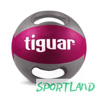 Piłka lekarska z uchwytami tiguar 5 kg TI-PLU005 N/A