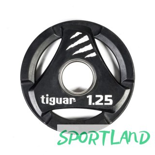 Talerz olimpijski tiguar PU 1,25 kg TI-WTPU00125 N/A
