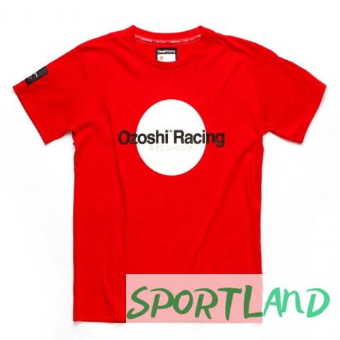 Koszulka Ozoshi Yoshito M czerwona O20TSRACE005 M Koszulka Ozoshi Yoshito M czerwona O20TSRACE005 M