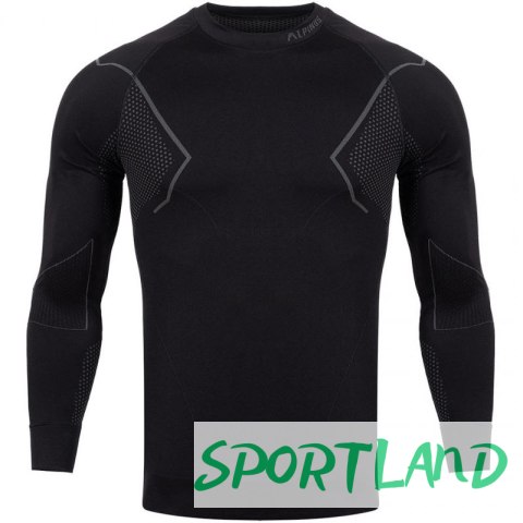 Bielizna termoaktywna Alpinus Active Base Layer Set czarno-szara M GT43257 M Bielizna termoaktywna Alpinus Active Base Layer Set czarno-szara M GT43257 M