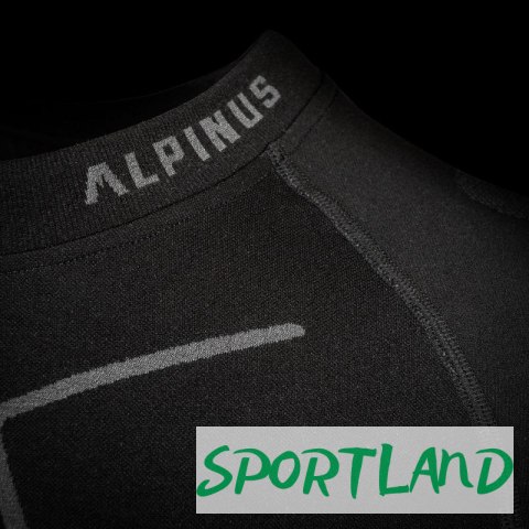 Koszulka termoaktywna Alpinus Tactical Base Layer czarno-szara M GT43219 L Koszulka termoaktywna Alpinus Tactical Base Layer czarno-szara M GT43219 L