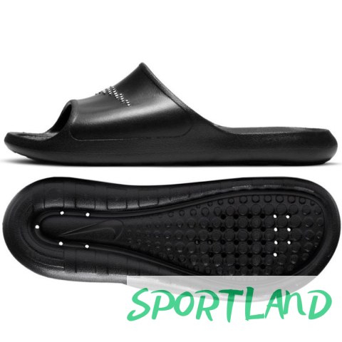 Klapki Nike Victori One M CZ5478-001 czarne 42 1/2 Klapki Nike Victori One M CZ5478-001 czarne 42 1/2