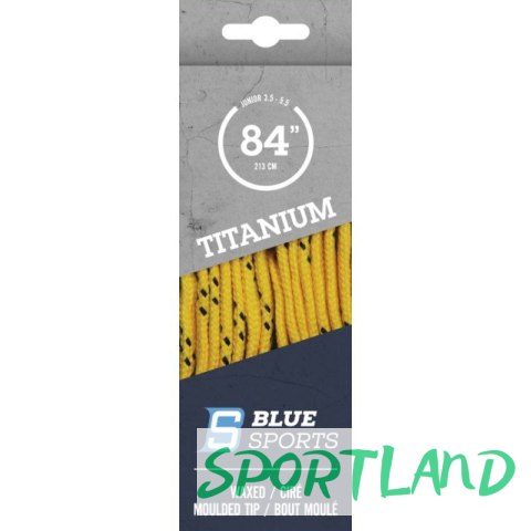 Sznurówki woskowane BlueSports Titanum 902041 biały Sznurówki woskowane BlueSports Titanum 902041 biały