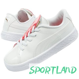 Buty Puma Basket Crush Patent Baby Jr 369676 01 25
