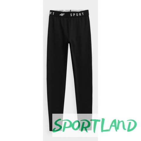 Spodnie 4F W NOSH4-SPDF351 Głęboka czerń S Spodnie 4F W NOSH4-SPDF351 Głęboka czerń S