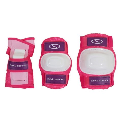 Zestaw SMJ Sport Combo Pink LED: 2w1 wrotko-rolki HS-TNK-000009549 26-29