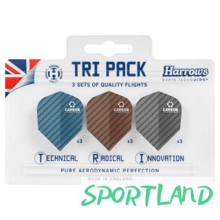 Piórka Harrows Tri Pack Carbon 3x3 HS-TNK-000013292 N/A