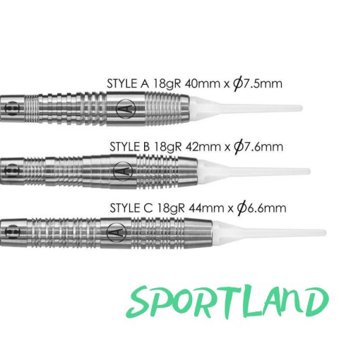 Rzutki Harrows Aero 90% Softip HS-TNK-000013264 18 gR B. Rzutki Harrows Aero 90% Softip HS-TNK-000013264 18 gR B.