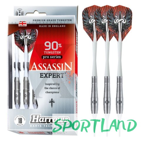 Rzutki Harrows Assassin Expert 90% Softip HS-TNK-000013220 AX1 Rzutki Harrows Assassin Expert 90% Softip HS-TNK-000013220 AX1