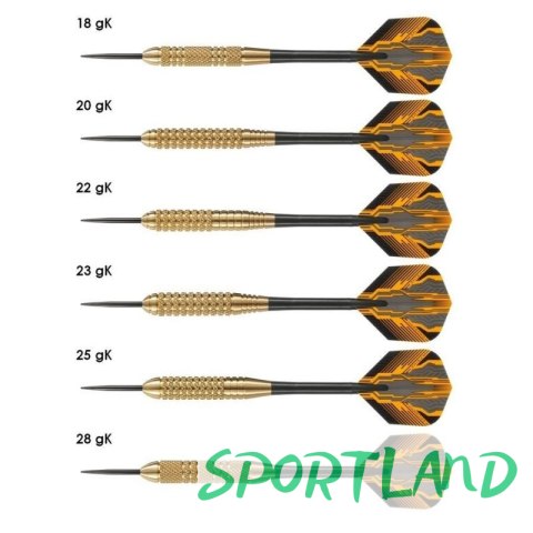 Rzutki Harrows Club Brass Steeltip HS-TNK-000013089 20 gK Rzutki Harrows Club Brass Steeltip HS-TNK-000013089 20 gK
