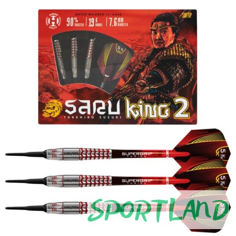Rzutki Harrows Saru King 2 90% Softip HS-TNK-000013352 19 gR