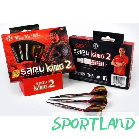 Rzutki Harrows Saru King 2 90% Softip HS-TNK-000013352 19 gR