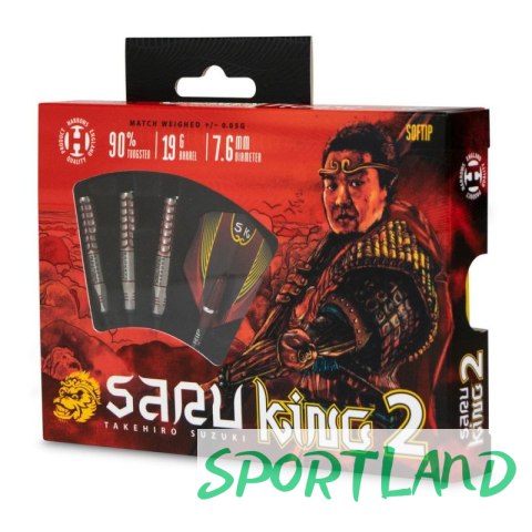 Rzutki Harrows Saru King 2 90% Softip HS-TNK-000013352 19 gR
