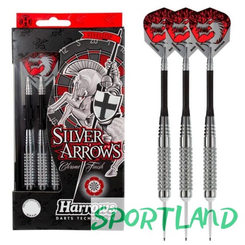 Rzutki Harrows Silver Arrows Steeltip HS-TNK-000013162 24 gK Rzutki Harrows Silver Arrows Steeltip HS-TNK-000013162 24 gK