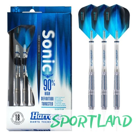 Rzutki Harrows Sonic 90% Softip HS-TNK-000013302 18 gR B. Rzutki Harrows Sonic 90% Softip HS-TNK-000013302 18 gR B.