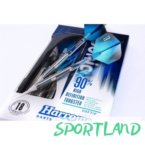 Rzutki Harrows Sonic 90% Softip HS-TNK-000013302 18 gR B. Rzutki Harrows Sonic 90% Softip HS-TNK-000013302 18 gR B.