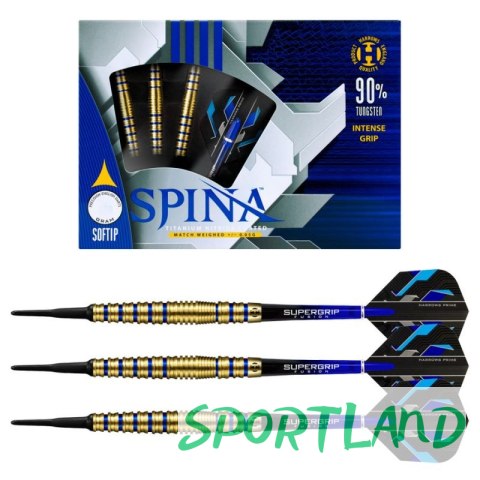 Rzutki Harrows Spina Gold 90% Softip HS-TNK-000013752 20 gR Rzutki Harrows Spina Gold 90% Softip HS-TNK-000013752 20 gR