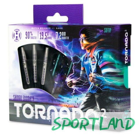 Rzutki Harrows The Tornado 2 90% Softip HS-TNK-000013351 19.5 gR Rzutki Harrows The Tornado 2 90% Softip HS-TNK-000013351 19.5 gR