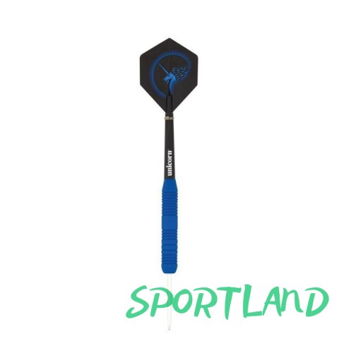 Rzutki steel tip Unicorn Core Plus - Blue Rubberised Brass 21g:8650|23g:8651|25g:8652 23 g Rzutki steel tip Unicorn Core Plus - Blue Rubberised Brass 21g:8650|23g:8651|25g:8652 23 g