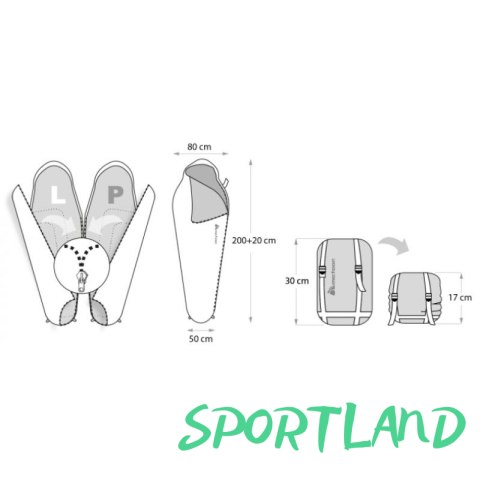 Śpiwór Meteor Indus R 81137 uniw Śpiwór Meteor Indus R 81137 uniw
