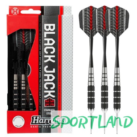 Rzutki Harrows Black Jack Steeltip HS-TNK-000013144 20 gK Rzutki Harrows Black Jack Steeltip HS-TNK-000013144 20 gK