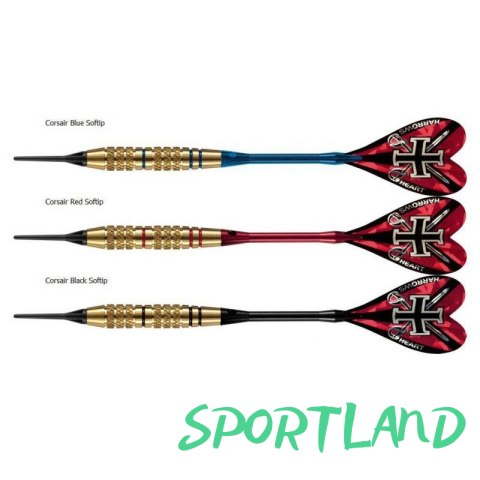 Rzutki Harrows Corsair Softip HS-TNK-000013393 16 gK2 Rzutki Harrows Corsair Softip HS-TNK-000013393 16 gK2