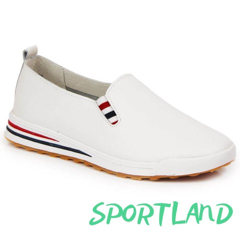 Tenisówki slip on Filippo W PAW313 białe 37