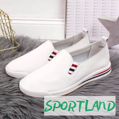 Tenisówki slip on Filippo W PAW313 białe 37