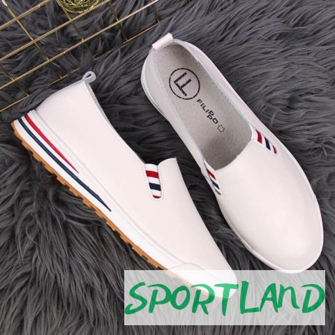 Tenisówki slip on Filippo W PAW313 białe 37