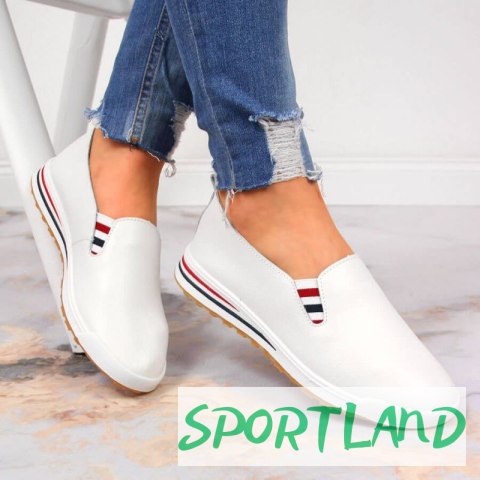 Tenisówki slip on Filippo W PAW313 białe 37