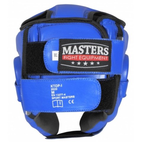 Kask turniejowy MASTERS - KTOP-1 0217-02M niebieski+S