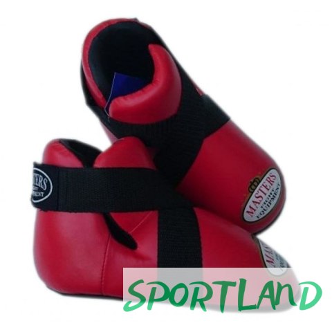 Ochraniacze stóp MASTERS - OSPU-1 03063-2M czerwony+XL