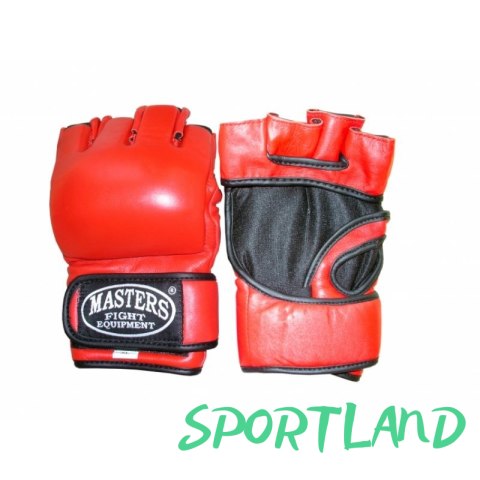 Rękawice do MMA Masters GF-3 M 0127-02M czerwony+XL