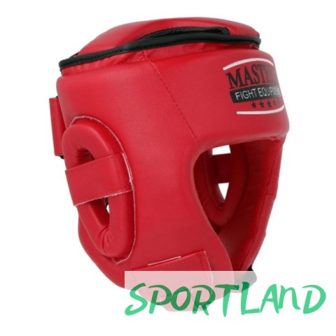 Kask bokserski Masters Ktop-Pu Wako Approved M 02251-02M czerwony+XL