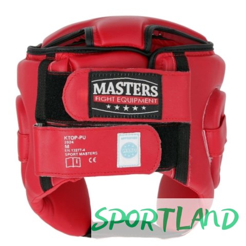 Kask bokserski Masters Ktop-Pu Wako Approved M 02251-02M niebieski+M Kask bokserski Masters Ktop-Pu Wako Approved M 02251-02M niebieski+M