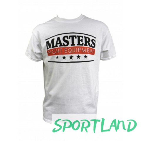 Koszulka Masters T-shirt TS-MASTERS M 06012-01M biały+XXL Koszulka Masters T-shirt TS-MASTERS M 06012-01M biały+XXL