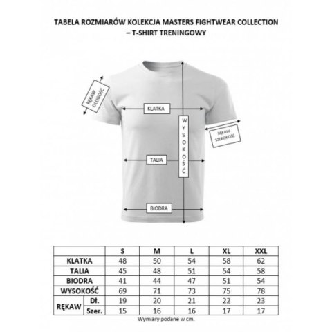 Koszulka treningowa Masters Fightwear Collection "Warrior" M 06119-M M