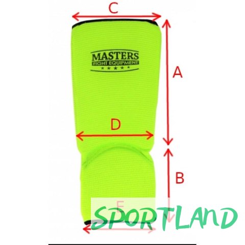 Ochraniacze stawu skokowego MASTERS 083123-07M pomarańczowy+XL