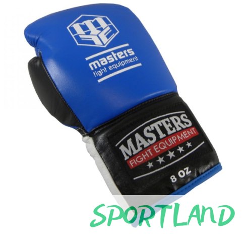 Rękawice bokserskie Masters RBT-600 01600-0802 czerwono-biało-czarny+10 oz Rękawice bokserskie Masters RBT-600 01600-0802 czerwono-biało-czarny+10 oz
