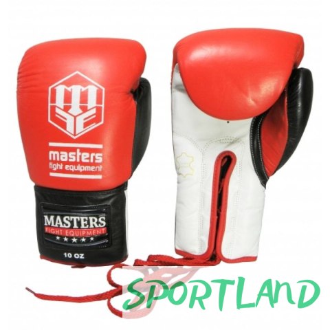 Rękawice bokserskie Masters RBT-600 01600-0802 czerwono-biało-czarny+8 oz