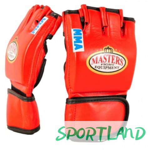 Rękawice do MMA Masters GF-3 MMA M 01201-02M czerwony+XL Rękawice do MMA Masters GF-3 MMA M 01201-02M czerwony+XL