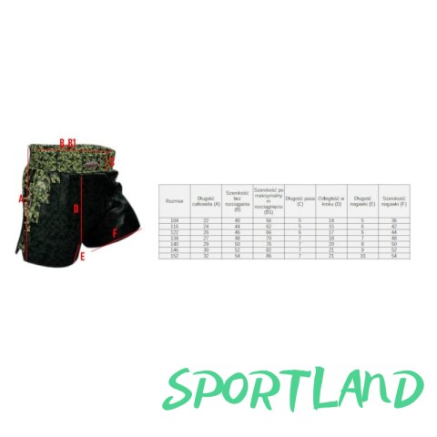 Spodenki Masters treningowe Junior Mfc "Mine" Jr 06692-140 134 Spodenki Masters treningowe Junior Mfc "Mine" Jr 06692-140 134