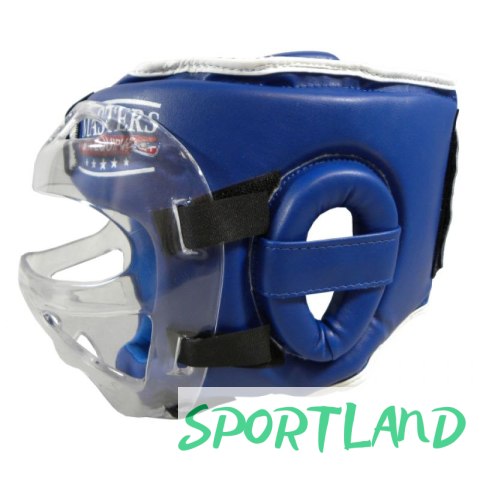 Kask bokserski Masters z maską KSSPU-M (WAKO APPROVED) 02119891-M02 czerwony+S Kask bokserski Masters z maską KSSPU-M (WAKO APPROVED) 02119891-M02 czerwony+S