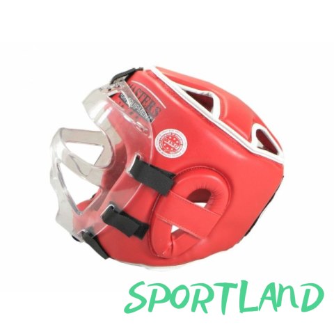 Kask bokserski Masters z maską KSSPU-M (WAKO APPROVED) 02119891-M02 niebieski+S Kask bokserski Masters z maską KSSPU-M (WAKO APPROVED) 02119891-M02 niebieski+S