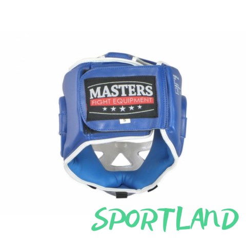 Kask bokserski Masters z maską KSSPU-M (WAKO APPROVED) 02119891-M02 niebieski+S Kask bokserski Masters z maską KSSPU-M (WAKO APPROVED) 02119891-M02 niebieski+S