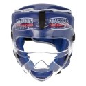 Kask bokserski Masters z maską KSSPU-M (WAKO APPROVED) 02119891-M02 niebieski+S Kask bokserski Masters z maską KSSPU-M (WAKO APPROVED) 02119891-M02 niebieski+S