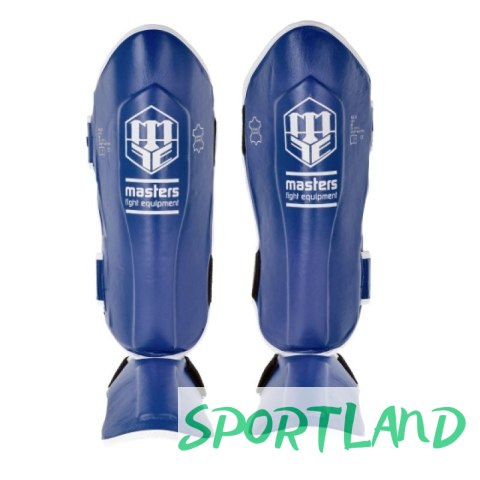 Nagolenniki Masters NS-30 (WAKO APPROVED) 1115111-M02 czerwony+L Nagolenniki Masters NS-30 (WAKO APPROVED) 1115111-M02 czerwony+L